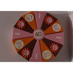 Discount Geldgeschenk,Geschenk zum 60 Geburtstag,Geldgeschenkverpackung,Geschenkschachtel zum Geburtstag, Geburtstagscheschenk Geldgeschenke