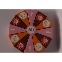 Discount Geldgeschenk,Geschenk zum 60 Geburtstag,Geldgeschenkverpackung,Geschenkschachtel zum Geburtstag, Geburtstagscheschenk Geldgeschenke