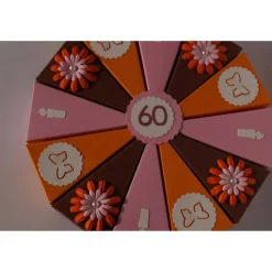 Discount Geldgeschenk,Geschenk zum 60 Geburtstag,Geldgeschenkverpackung,Geschenkschachtel zum Geburtstag, Geburtstagscheschenk Geldgeschenke