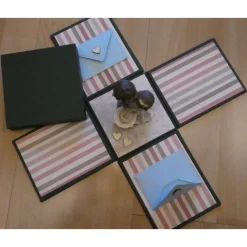 Sale Geldgeschenkverpackung - Hochzeit - Brautpaar mit Hochzeitstorte Geldgeschenke