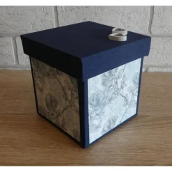 Clearance Geldgeschenkverpackung - Hochzeit (Männer) - blau-weiß-rot Geldgeschenke