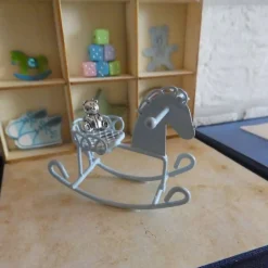 Geldgeschenke|CreativBaer Geldgeschenkverpackung - Kinderzimmer (blau)