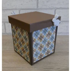Online Geldgeschenkverpackung - Ostern (Hase mit Osterglocken/Möhren) Geschenkverpackungen