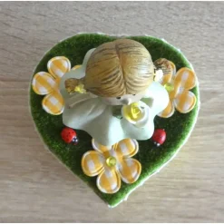 Clearance Geldgeschenkverpackung Herz mit Blumenmädchen Geschenke