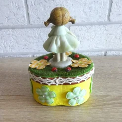 Clearance Geldgeschenkverpackung Herz mit Blumenmädchen Geschenke