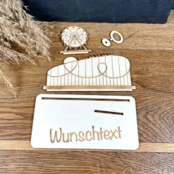 Geschenke|WoodyfyKreativ Geldscheinhalter Freizeitpark, Erlebnispark, Geldgeschenk, Geschenk, Wunschtext, Personalisierbar