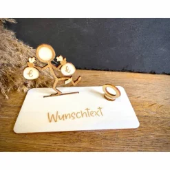 Geschenke|WoodyfyKreativ Geldscheinhalter Geldsack, Geld, Stick Figure, Geldgeschenk, Geburtstag, Hochzeit, Jubiläum, Geschenk, Wunschtext, Perso