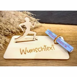 Geldscheinhalter Joggen, Laufen, Geldgeschenk, Geburtstag, Geschenk, Wunschtext, Personalisiert Geschenke