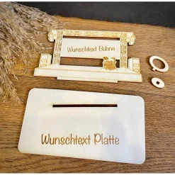 Clearance Geldscheinhalter Konzert, Theater, Musical, Musik, Geldgeschenk, Geburtstag, Geschenk, Wunschtext, Personalisierbar Geschenke
