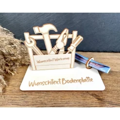 Geschenke|WoodyfyKreativ Geldscheinhalter Maler, Renovierung, Geldgeschenk, Geburtstag, Geschenk, Wunschtext, Personalisierbar
