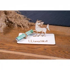 Geldscheinhalter Pferd, Geldgeschenk, Geburtstag, Reiten, Geschenk, Wunschtext, Personalisierbar Geschenke
