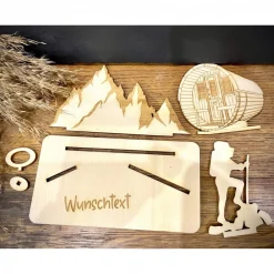 Sale Geldscheinhalter Sauna, Wellness, Wandern, Berge, Erholung, Entspannung, Geldgeschenk, Geburtstag, Geschenk, Wunschtext, Geschenke