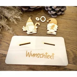 Sale Geldscheinhalter Weihnachtswichtel, Wichtel, Weihnachtsmann, Weihnachten, Nikolaus, Geldgeschenk, Geschenk, Wunschtext, Geschenke