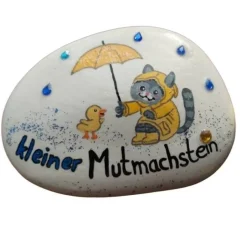 Clearance Gemeinsam durch den Regen - Ein Mutmachstein für kleine Helden! Dekoration