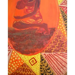 Geschenke Für Frauen|Susanne Hiebl...die etwas andere Art! Gemälde USALAMA abstrakte Acrylmalerei  auf einem Keilrahmen Kunst direkt v. Künstler Malerei Acrylbild