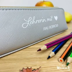 Sale Geschenk | Einschulung | Abschied | Federmäppchen | Federmappe | Geschenk für Lehrer oder Lehrerin | Etui | Studium Kinder Federmäppchen