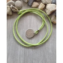 Clearance Geschenk / Kette mit einem  50-Pfennig-Stück von 1973  /  Geburtstag / Jubiläum Geschenke Für Frauen