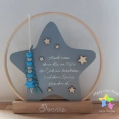 Geschenk für Sternenelter, Andenken an ein Sternenkinder / Erinnerung an Verstorbene Hochzeitsdeko