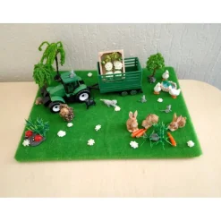 Best Geschenk Garten Deko – Einzigartige Szene für den Bauernhof oder den Landwirt Deines Vertrauens vom Geschenke