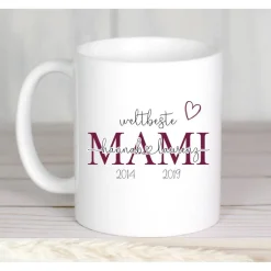 Accessoires|Die Farbkleckserei 123 Geschenk Tasse Opi mit Namen, Geschenk Opa, Kaffeetasse personalisiert Opi, Geschenk Vatertag, Vatertagsgeschenk