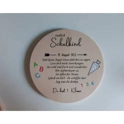 Best Geschenk zur Einschulung | Geschenk zum Schulanfang | ABC Schützen | Endlich Schuldkind Kinder Einschulung
