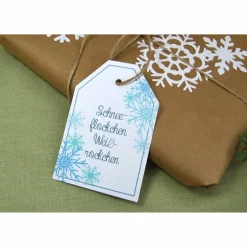 Geschenkeanhänger|my-own-story Geschenkanhänger Geschenk Anhänger Weihnachten Tag Geschenk-Tag Aquarell Natur botanisch Pflanzen Weihnachtslieder Liedtext Karte Verpacken