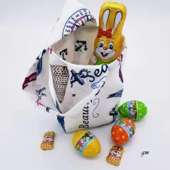 Geschenkverpackungen|bags unlimited Geschenkbeutel aus Stoff – wiederverwendbare kleine Stofftasche, ideal für Geschenke, 16 x 20 cm