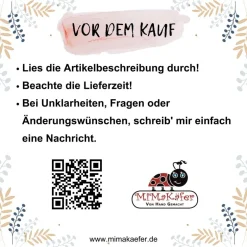Säckchen & Beutel|MiMaKäfer Geschenkbeutel für Weihnachten mit Lebkuchenmännern ~ Nikolaussäckchen | Weihnachtssäckchen