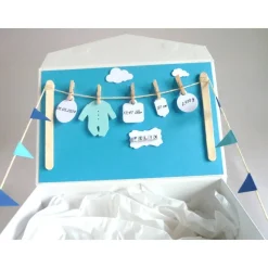Geschenkbox, Erinnerungsbox zur Geburt/Taufe, personalisiert/individualisierbar mit den Geburtsdaten Geschenke