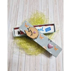 Outlet Geschenkbox für Geldgeschenk Reagenzglas - Igel – Handgemachte Geschenkidee Geschenkverpackungen