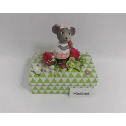 Geldgeschenke|SaBienchenshop Geschenkbox Geldgeschenk Jugendweihe Konfirmation Mäuse Mädchen personalisiert