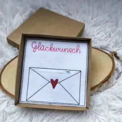 Gutscheine|Chameuleon Geschenkbox "Glückwunsch Brief"