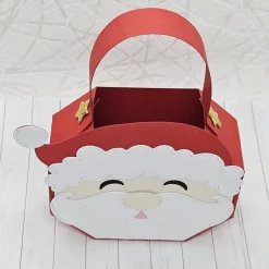 Geschenkverpackungen|Kleine Schätze Geschenkbox Nikolaus – Weihnachtsmann | Originelle Geschenkverpackung für Weihnachten