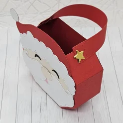 Geschenkverpackungen|Kleine Schätze Geschenkbox Nikolaus – Weihnachtsmann | Originelle Geschenkverpackung für Weihnachten
