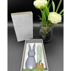 Discount Geschenkbox Ostern: Handgemalte Osterhasen-Box für Geldgeschenke & Gutscheine Ostergeschenke