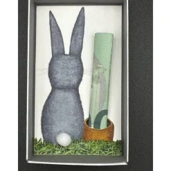 Discount Geschenkbox Ostern: Handgemalte Osterhasen-Box für Geldgeschenke & Gutscheine Ostergeschenke