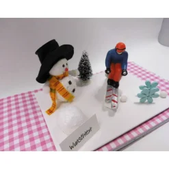 Best Geschenkdeko Wintersport – Skiläufer & Abfahrtslauf für Geburtstag und Urlaub Geldgeschenke