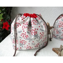 Sale Geschenkebeutel für Weihnachten Advent Kordelzugbeutel Säckchen & Beutel