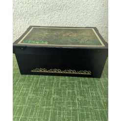 Sale Geschenkkarton " Alles Gute ", schwarz mit geheimnivollen Blumenmotiv Geschenke