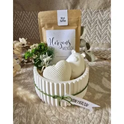 Geschenke|Herzenssache(n) Geschenkschale aus Raysin – Handgemachtes Mitbringsel & Abschiedsgeschenk personalisierbar