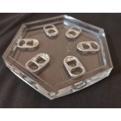 Geschenke Für Männer|CM Resin Design Geschenkset für Männer | Aschenbecher Flaschenöffner Untersetzer Bier | Partyset | Geburtstag | Junggesellenabschied | R
