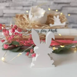 Ostergeschenke|Kreativkeller Geschenkset Ostern mit Kerze und Raysin-Deko – Handgemachte Osterfreude verschenken