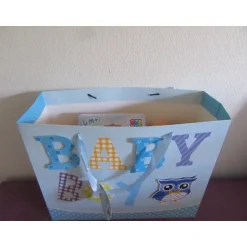 Geschenke|Momunder - Momente voller Wunder Geschenkset zur Geburt - Babydecke, Babyspielzeug und Karte