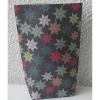 Sale Geschenktüte Weihnachtlicher Sternenhimmel, 5 Papiertüten Weihnachten, Bodenbeutel mit farbigen Ornamentsternen Geschenkverpackungen