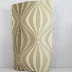 Best Geschenktüte Wespentaille, 5 Papiertüten, Bodenbeutel mit Wellenlinien Geschenkverpackungen