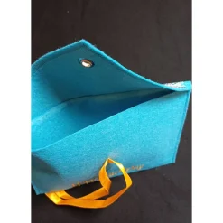 Geschenkverpackungen|R.N.-Fadenlänge Geschenkumschlag mit Stickerei "Happy Birthday"  Filzumschlag Umschlag