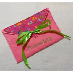 Clearance Geschenkumschlag mit Stickerei "Überraschung"  Umschlag Geschenkverpackungen