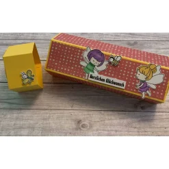 New Geschenkverpackung / Geschenkbox für Kinder zum Geburtstag, Feen für kleine Mädchen, Geldgeschenk, Gutschein, Handarbeit Geschenkverpackungen