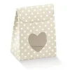 Online Geschenkverpackung - Kartonage - 10 Stück -DOTS- Geschenkverpackungen