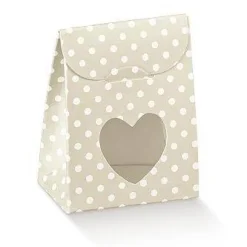 Online Geschenkverpackung - Kartonage - 10 Stück -DOTS- Geschenkverpackungen